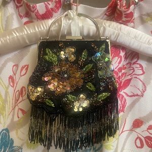 Ladies evening bag beaded